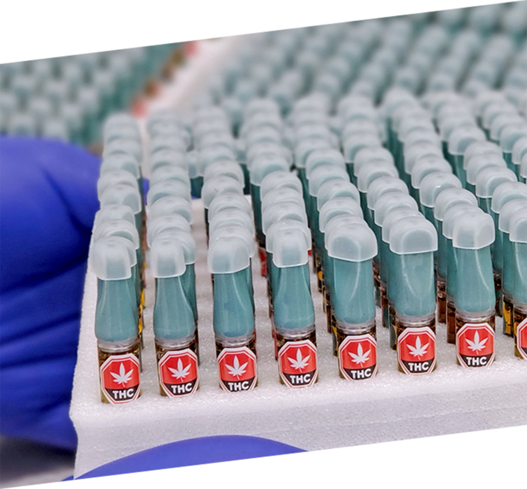 Illustrative image of vape cartridges